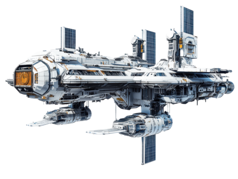 Isolated Space Station