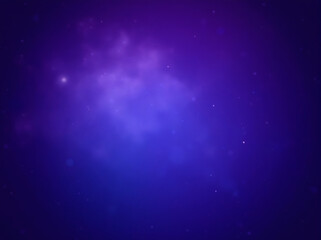 Obraz premium Deep Space Nebula with Stars