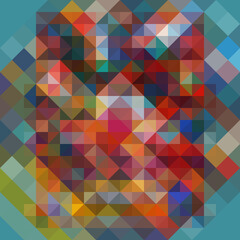 Colorful polygonal abstract background. Low poly effect. Polygon backdrop.