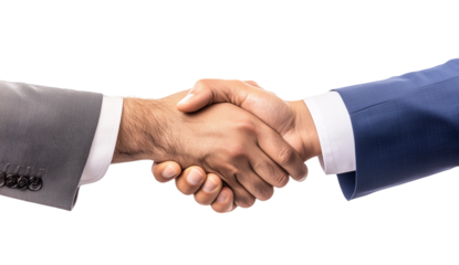 handshake between two businessmen