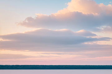 Fototapeta premium sky, cloud, clouds, blue