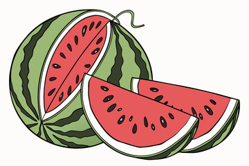 slice of watermelon