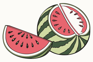 slice of watermelon