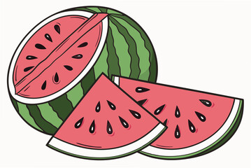 slice of watermelon