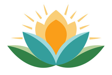 vector illustration of a leaf