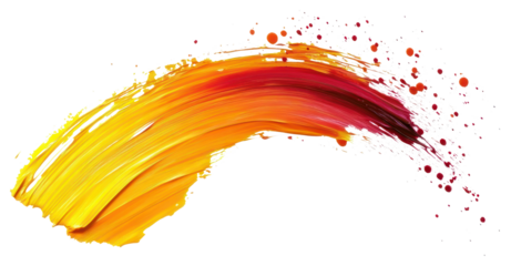 Brush strokes splash art expression graphics.