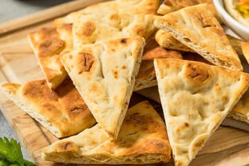 Homemade Mediterranean Pita Bread Chips