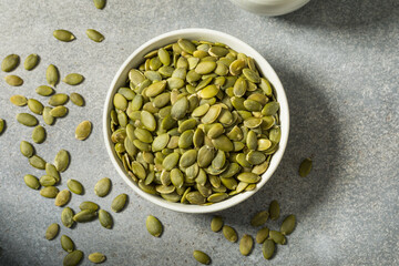 Organic Raw Green Pumpkin Pepitas Seeds