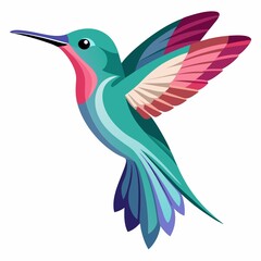 Fototapeta premium hummingbird in flight