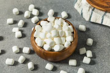 Soft Puffy White Mini Marshmallows