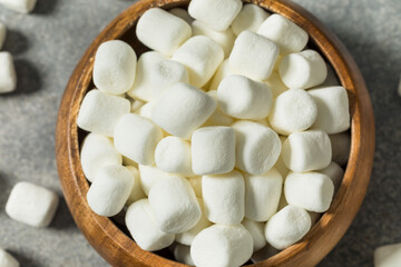 Soft Puffy White Mini Marshmallows