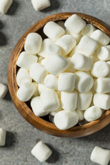 Soft Puffy White Mini Marshmallows