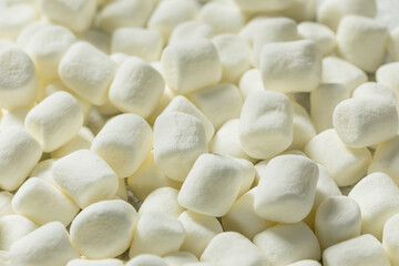 Soft Puffy White Mini Marshmallows