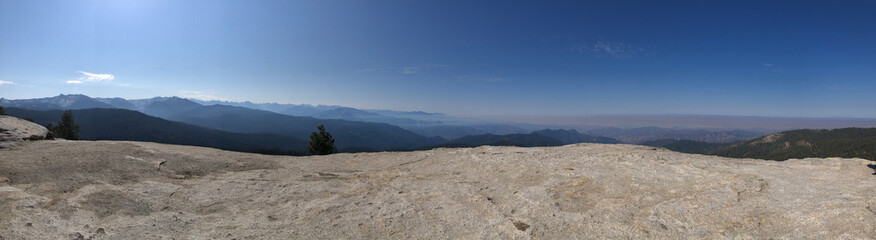 panoramic view of the mountains