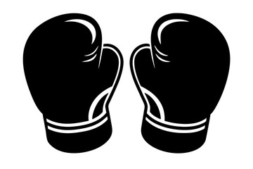 boxing gloves  vector illustration