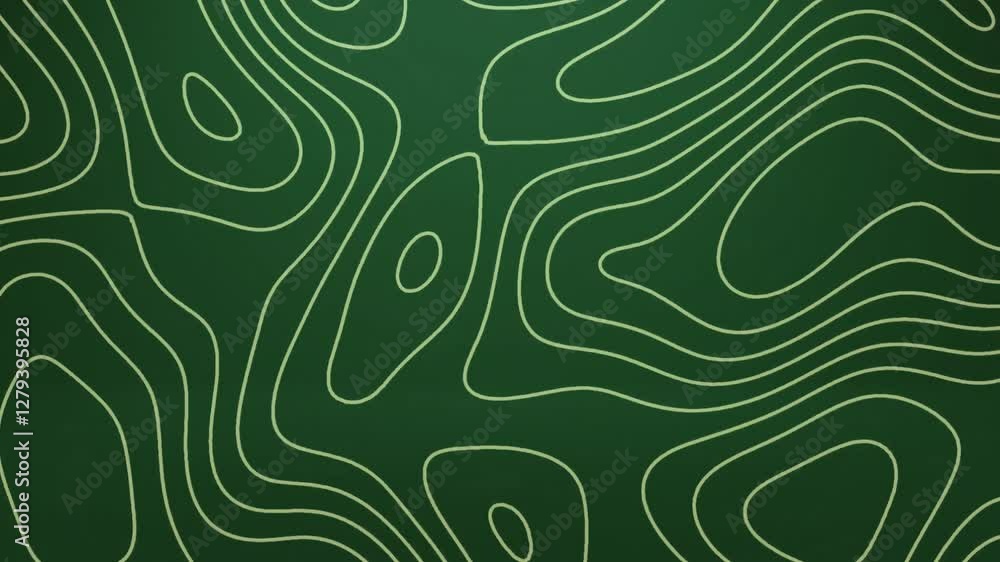 Poster topographic map background video: elevate your design with after effects textures