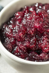 Sweet Homemade Organic Blueberry Jam