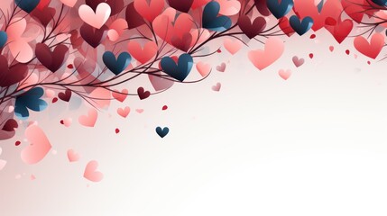 Romantic Heartscape: A Valentine's Day Design
