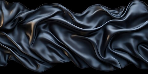 Fototapeta premium Dark Draped Fabric Texture