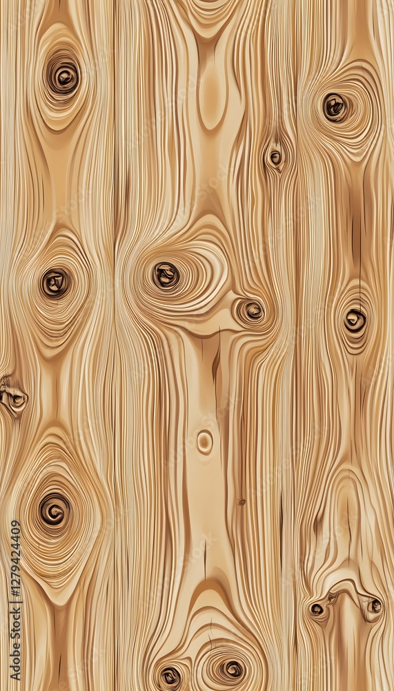 Poster detailed closeup showing multiple wood planks with unique textures and patterns