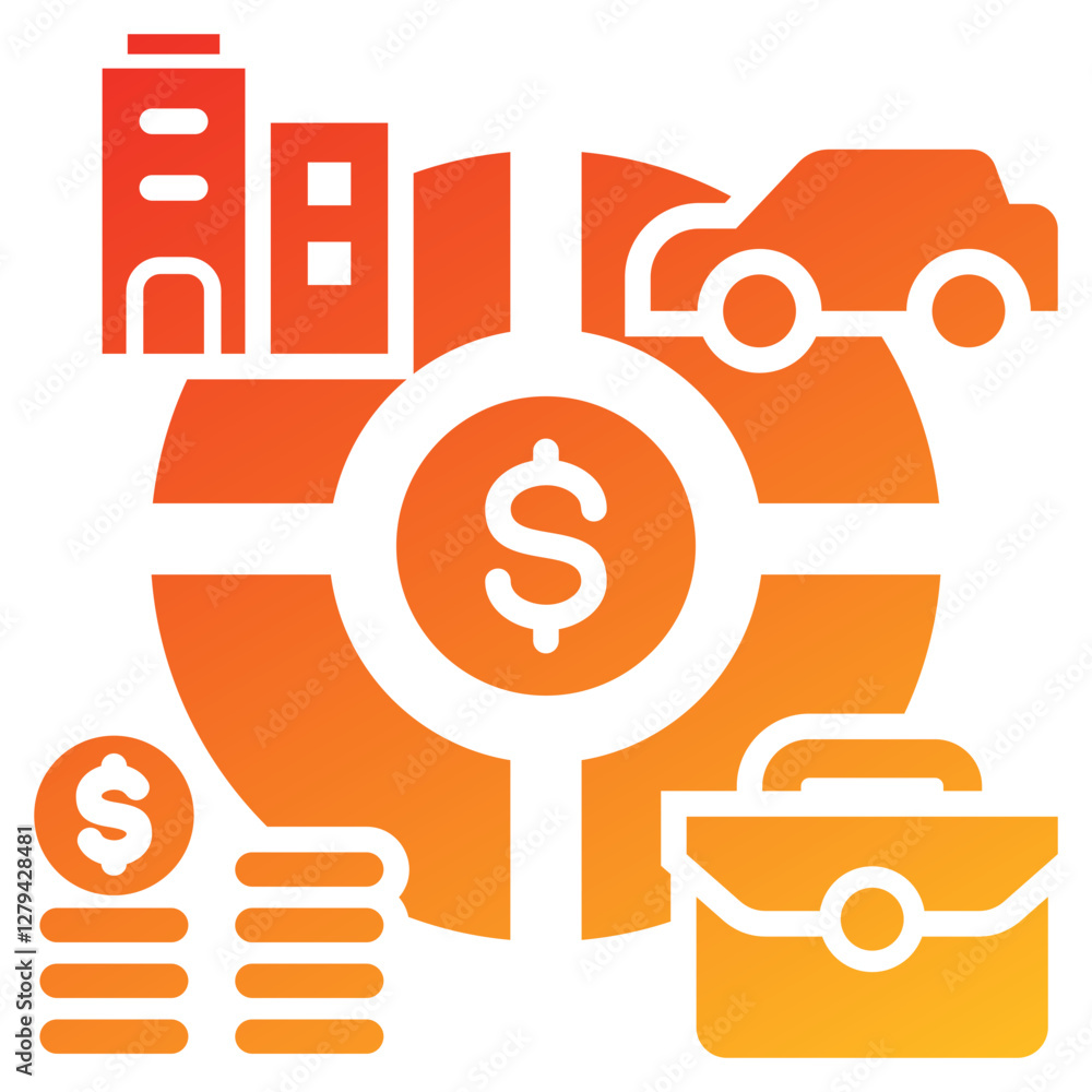 Poster Fixed Asset Icon