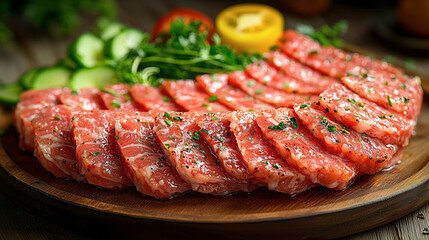 Crocodile meat with delicate flavor