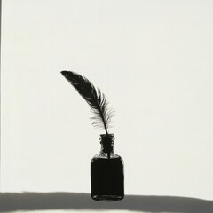 Quill in Inkwell: Timeless Writing