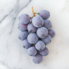 bunch of grapes on the table