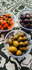 olives and olive oil