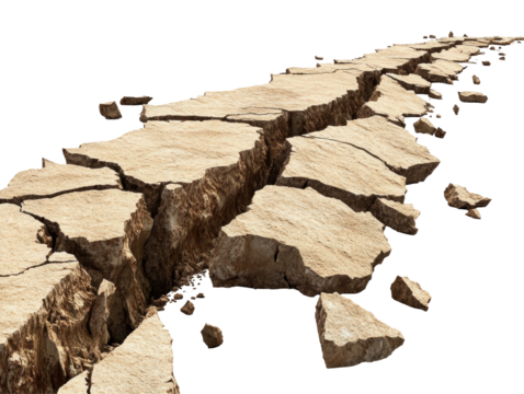 Isolated Earth Crack