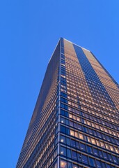 Low angle shot of a skyscraper in perth western australia skyscraper city building skyscraper downtown business architecture cityscape