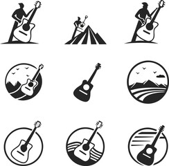 vector set of musical instruments