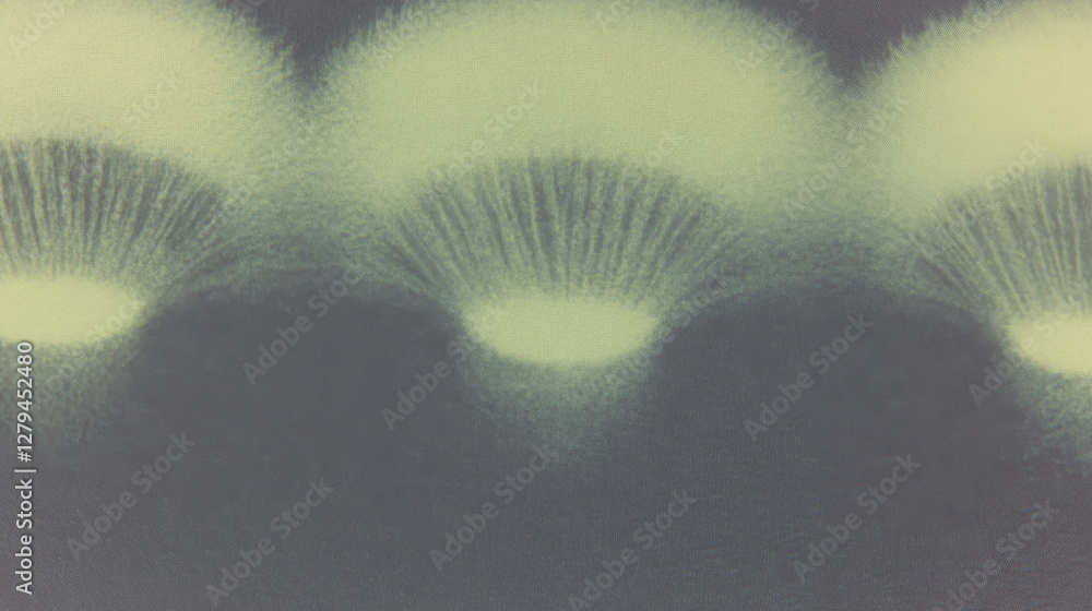 Poster abstract light and shadow pattern with soft gradients and circular forms