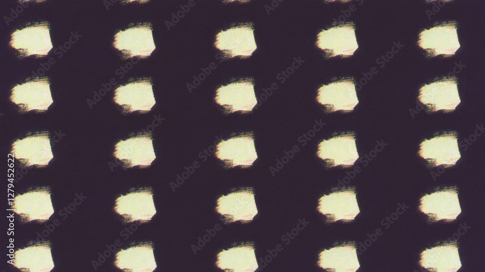 Fototapete abstract pattern of light blobs on dark background
