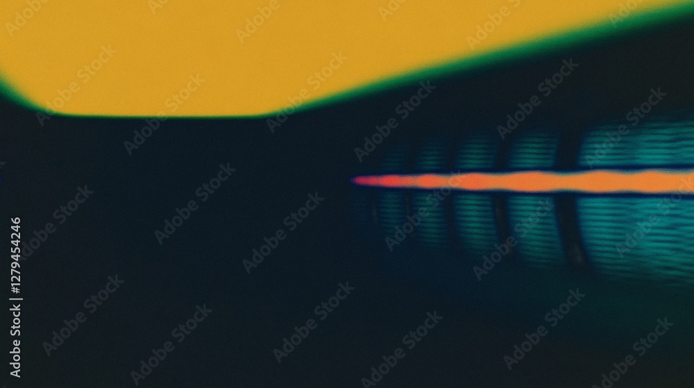 Poster abstract colorful neon lights creating dynamic geometric patterns