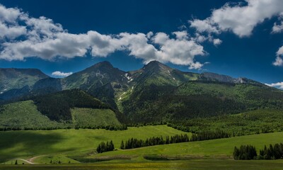 Naklejka premium Tatry Bielskie