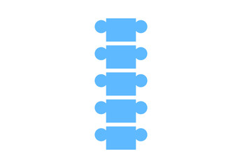 Obraz premium Spine medical poster