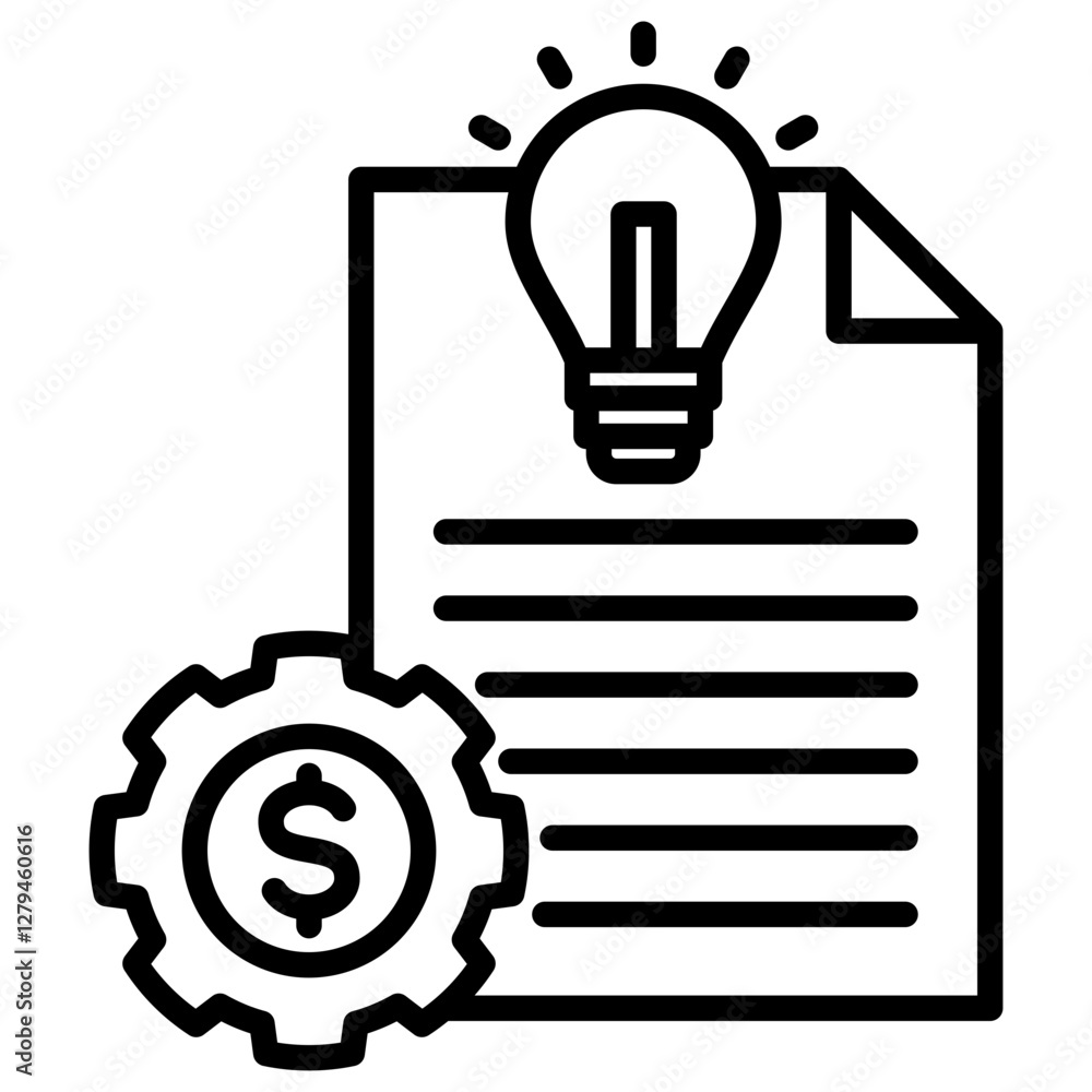 Poster Implement Icon