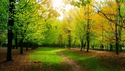 Amazing greenery with popps of early Fall colors