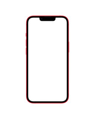 iPhone 14 Plus Red Front View