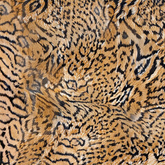 Seamless camouflage fabric texture. Abstract background and texture for design