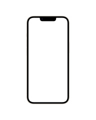 iPhone 14 Plus Starlight Front View