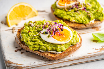 Toast with avocado