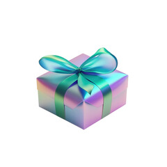 Obraz premium Festive Gift Box Presentation Celebratory Event Digital Image Colorful Environment Close-Up Viewpoint Surprise Concept