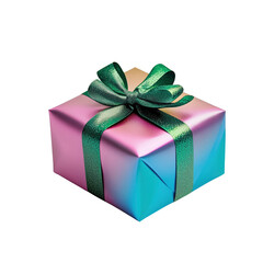 Obraz premium Gift Unwrapping Celebration Home Festive Occasion Bright Atmosphere Close-Up Joyful Surprise