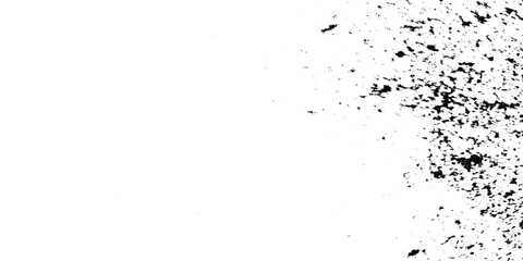 Abstract dust grunge concrete wall dark weathered overly pattern black and white rough vintage distress background.