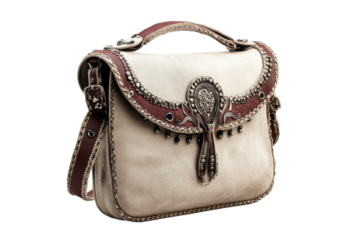 Chic handbag with detailed design