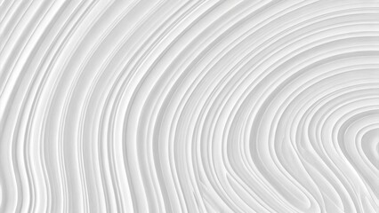 White 3D Wave Texture Background