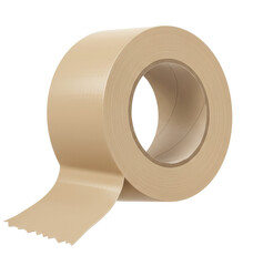 Adhesive Sticky Masking Tape Roll, Peeling Off, Isolated Transparent PNG