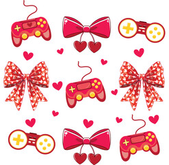 Gamer, Coquette bow, valentine, eat sleep game repeat, video game, game controller, gamer shirt, Gaming Quote, Player, gamer bundle, gamer, video game, game controller, gamer shirt, Gaming Quotes, Gam